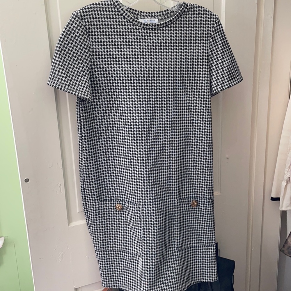 Zara gingham dress